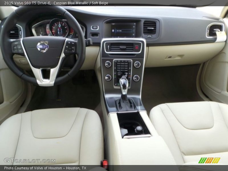Caspian Blue Metallic / Soft Beige 2015 Volvo S60 T5 Drive-E