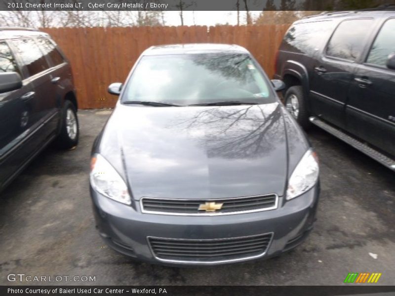 Cyber Gray Metallic / Ebony 2011 Chevrolet Impala LT