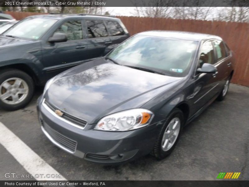 Cyber Gray Metallic / Ebony 2011 Chevrolet Impala LT