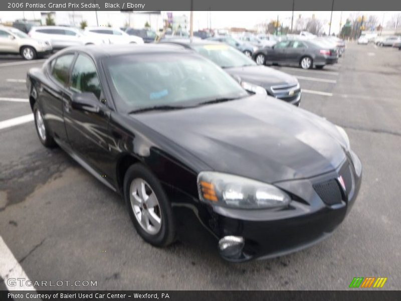 Black / Ebony 2006 Pontiac Grand Prix Sedan