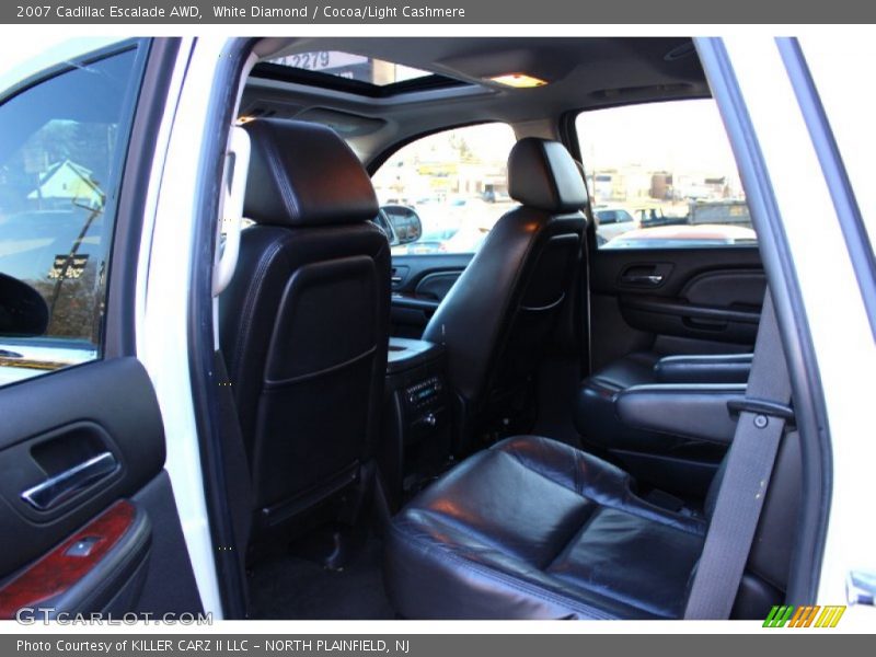 White Diamond / Cocoa/Light Cashmere 2007 Cadillac Escalade AWD