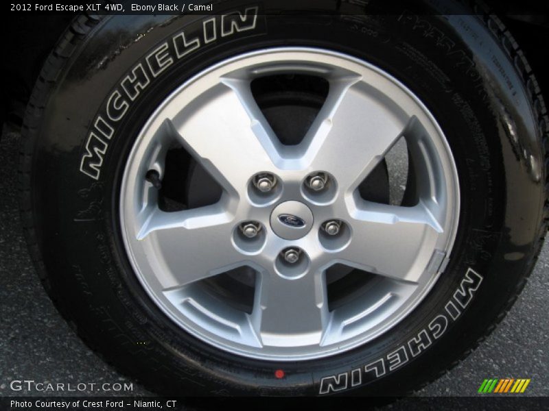 Ebony Black / Camel 2012 Ford Escape XLT 4WD