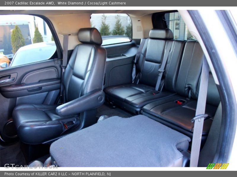 White Diamond / Cocoa/Light Cashmere 2007 Cadillac Escalade AWD