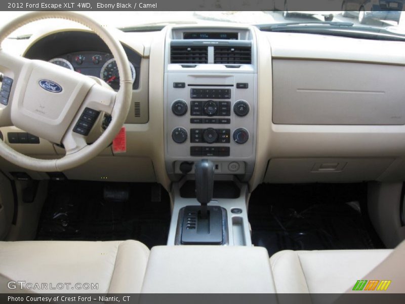 Ebony Black / Camel 2012 Ford Escape XLT 4WD