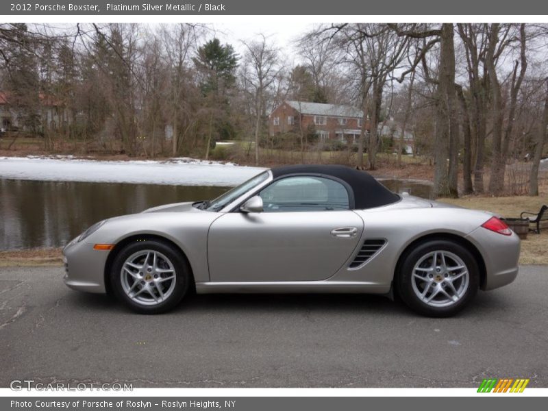  2012 Boxster  Platinum Silver Metallic