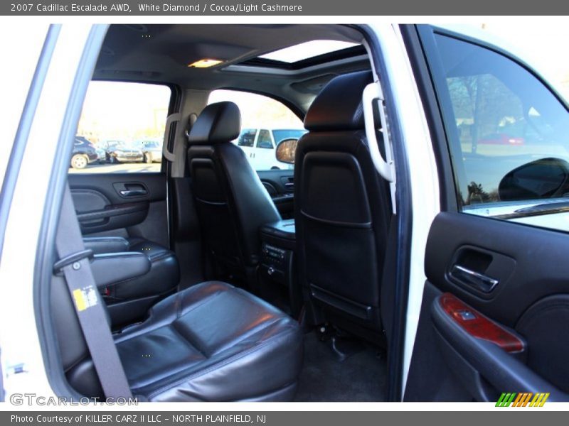 White Diamond / Cocoa/Light Cashmere 2007 Cadillac Escalade AWD