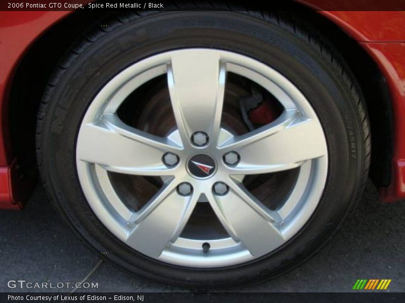 Spice Red Metallic / Black 2006 Pontiac GTO Coupe
