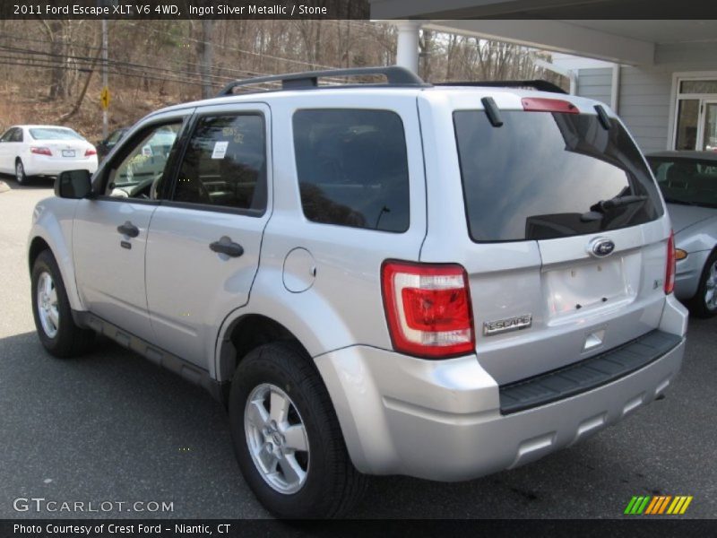Ingot Silver Metallic / Stone 2011 Ford Escape XLT V6 4WD