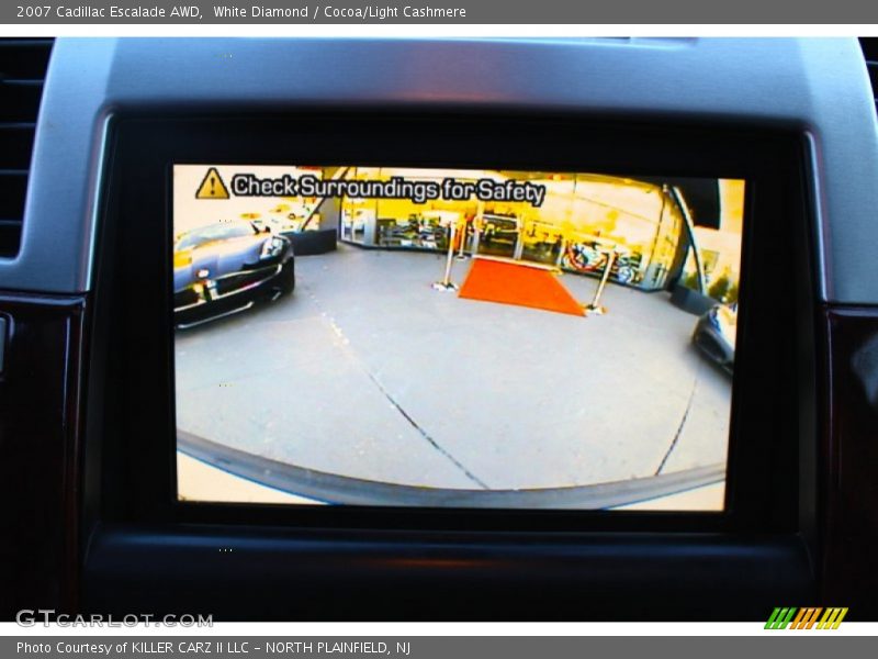White Diamond / Cocoa/Light Cashmere 2007 Cadillac Escalade AWD