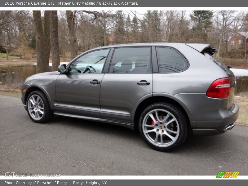 Meteor Grey Metallic / Black/Black Alcantara 2010 Porsche Cayenne GTS