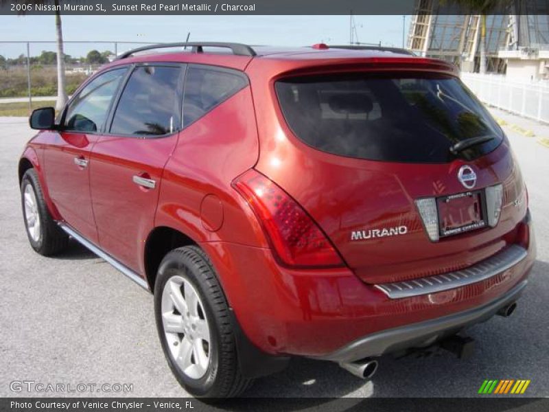 Sunset Red Pearl Metallic / Charcoal 2006 Nissan Murano SL