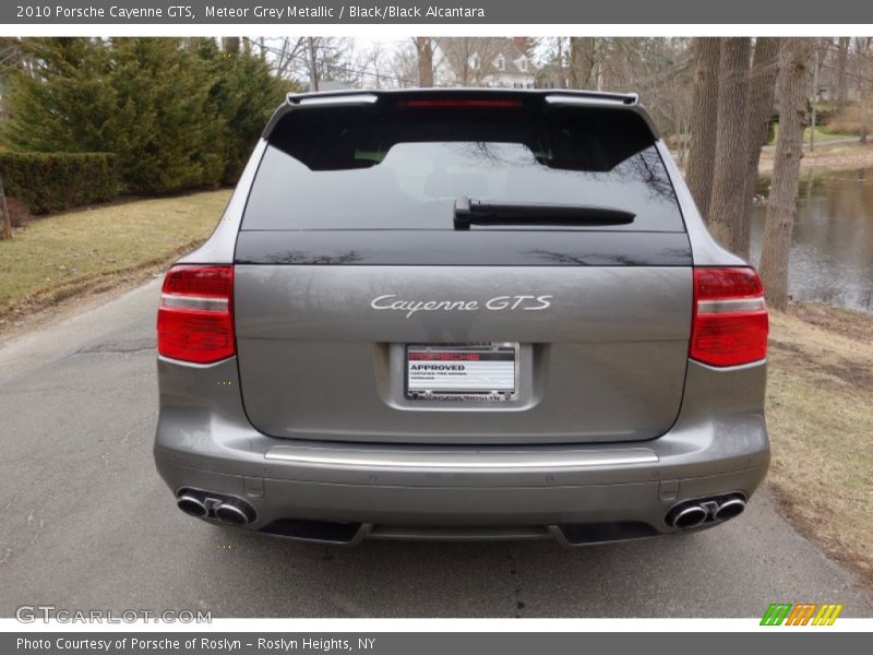 Meteor Grey Metallic / Black/Black Alcantara 2010 Porsche Cayenne GTS