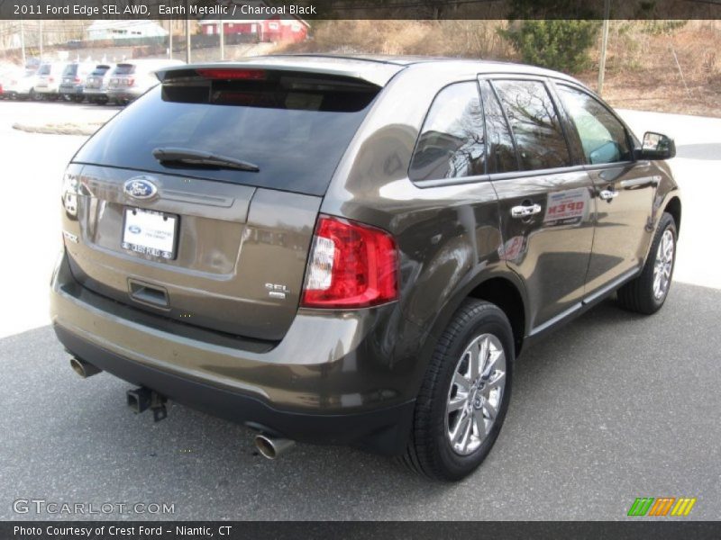 Earth Metallic / Charcoal Black 2011 Ford Edge SEL AWD