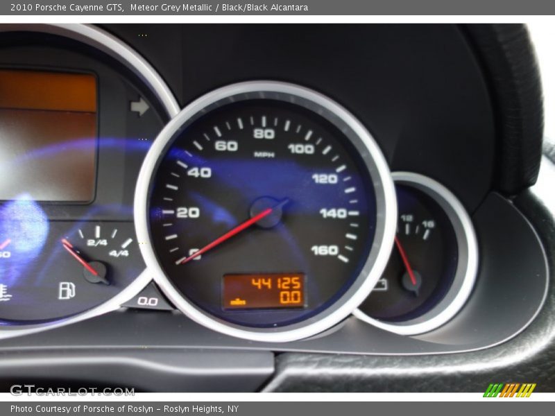 Meteor Grey Metallic / Black/Black Alcantara 2010 Porsche Cayenne GTS