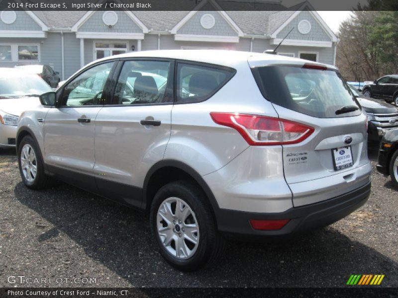 Ingot Silver / Charcoal Black 2014 Ford Escape S