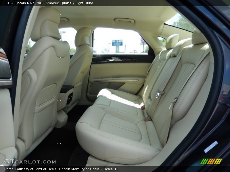 Rear Seat of 2014 MKZ FWD