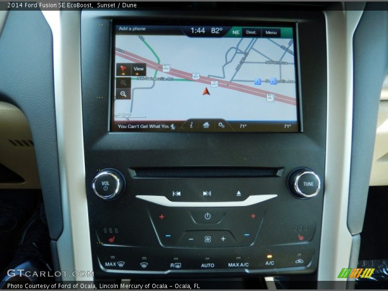 Sunset / Dune 2014 Ford Fusion SE EcoBoost