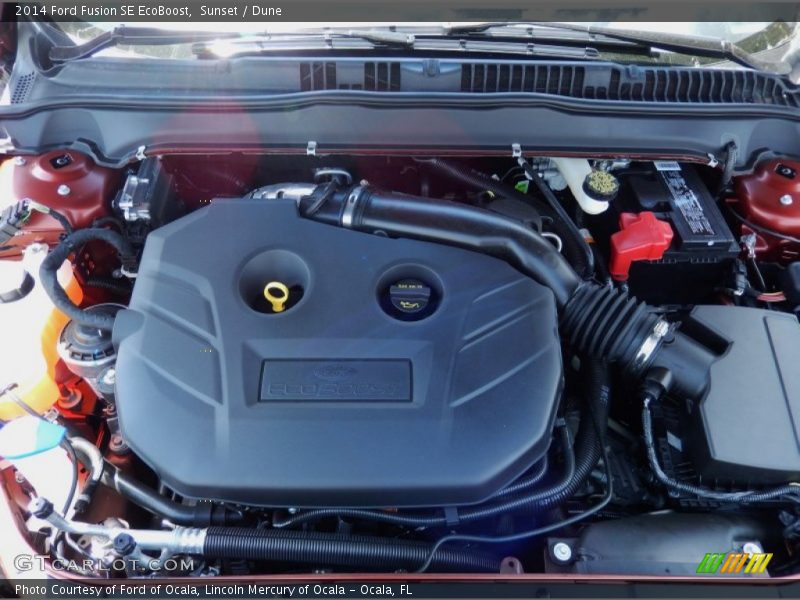 Sunset / Dune 2014 Ford Fusion SE EcoBoost