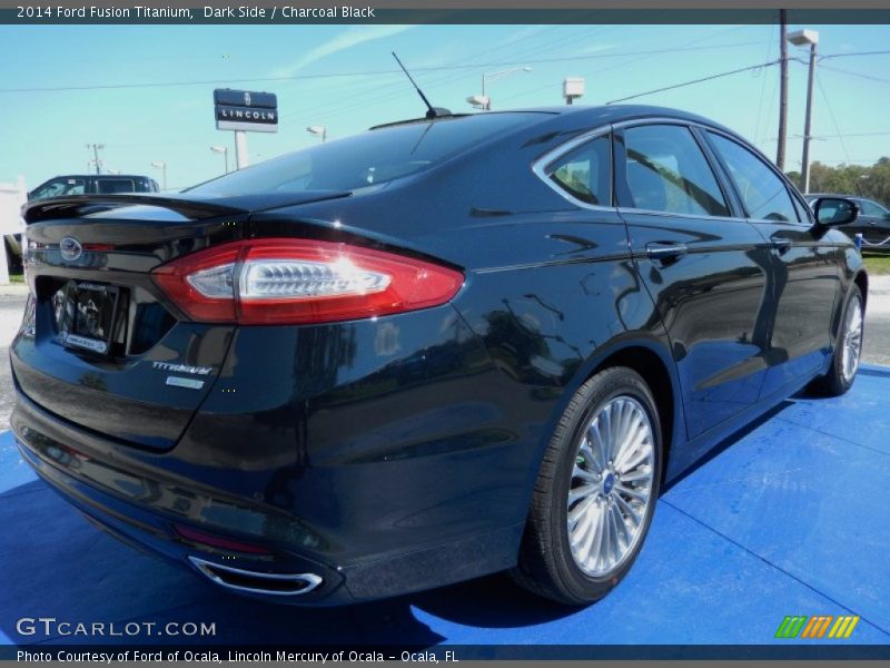 Dark Side / Charcoal Black 2014 Ford Fusion Titanium