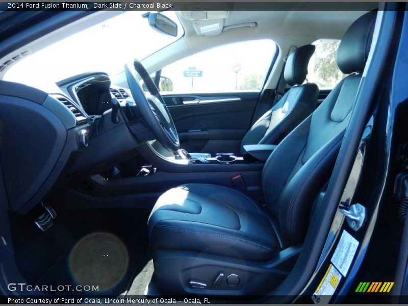 Dark Side / Charcoal Black 2014 Ford Fusion Titanium