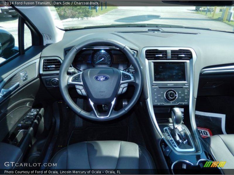 Dark Side / Charcoal Black 2014 Ford Fusion Titanium