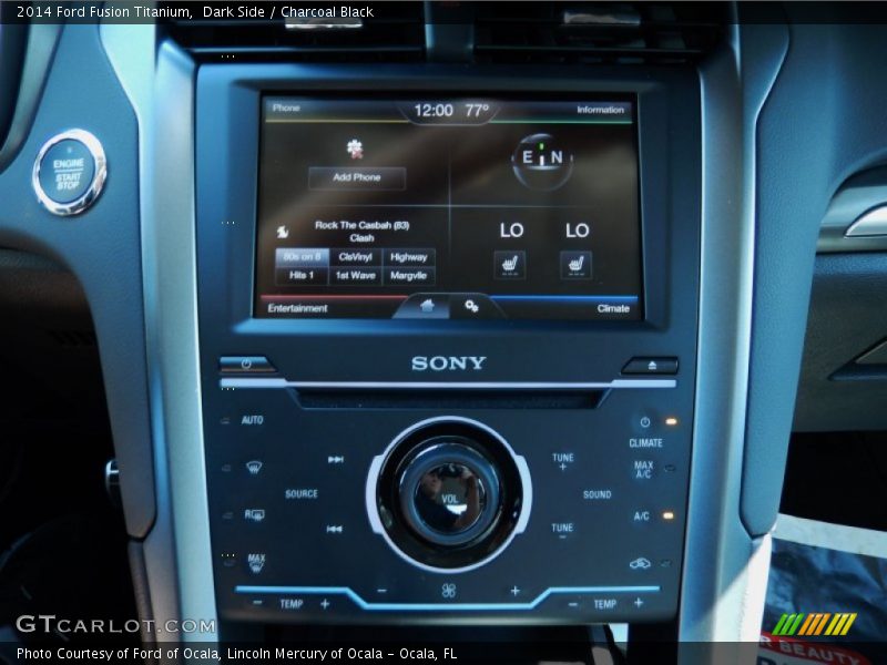 Dark Side / Charcoal Black 2014 Ford Fusion Titanium