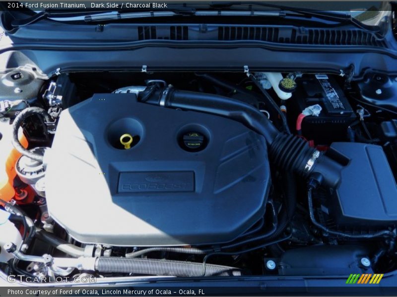 Dark Side / Charcoal Black 2014 Ford Fusion Titanium