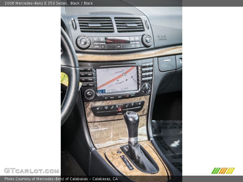 Black / Black 2008 Mercedes-Benz E 350 Sedan