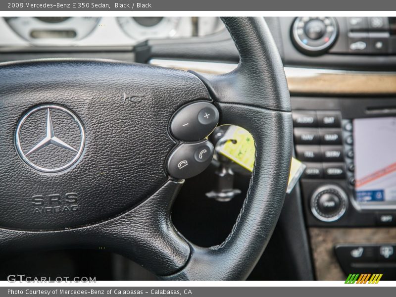 Black / Black 2008 Mercedes-Benz E 350 Sedan