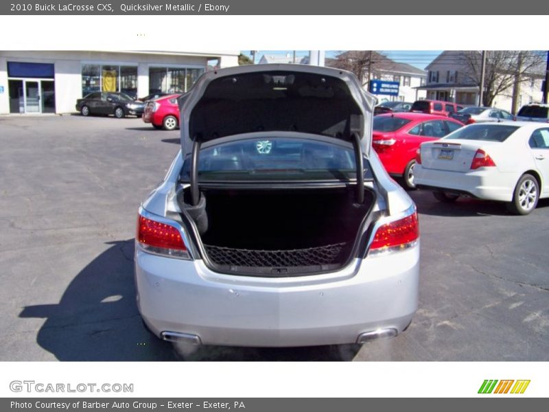 Quicksilver Metallic / Ebony 2010 Buick LaCrosse CXS