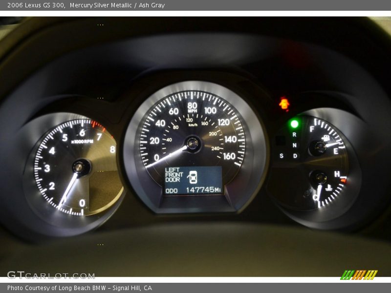 Mercury Silver Metallic / Ash Gray 2006 Lexus GS 300