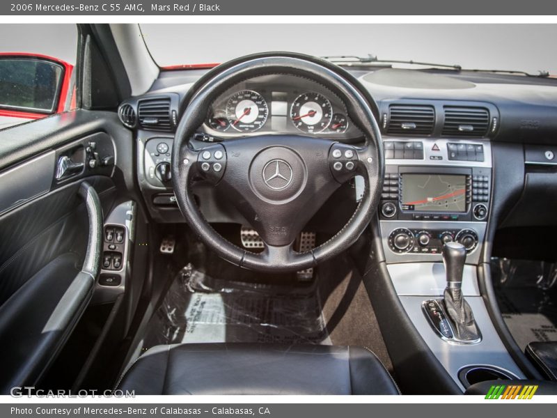 Dashboard of 2006 C 55 AMG