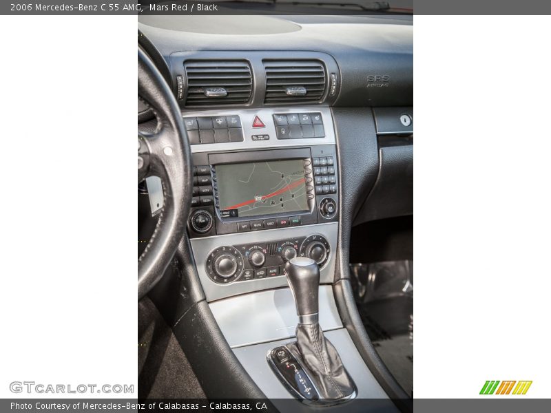 Controls of 2006 C 55 AMG
