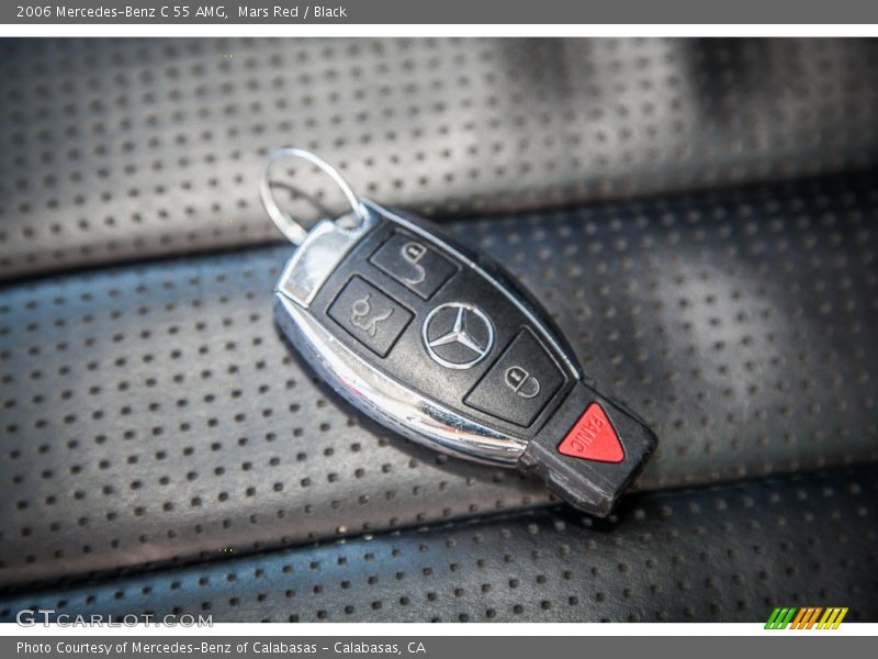 Keys of 2006 C 55 AMG