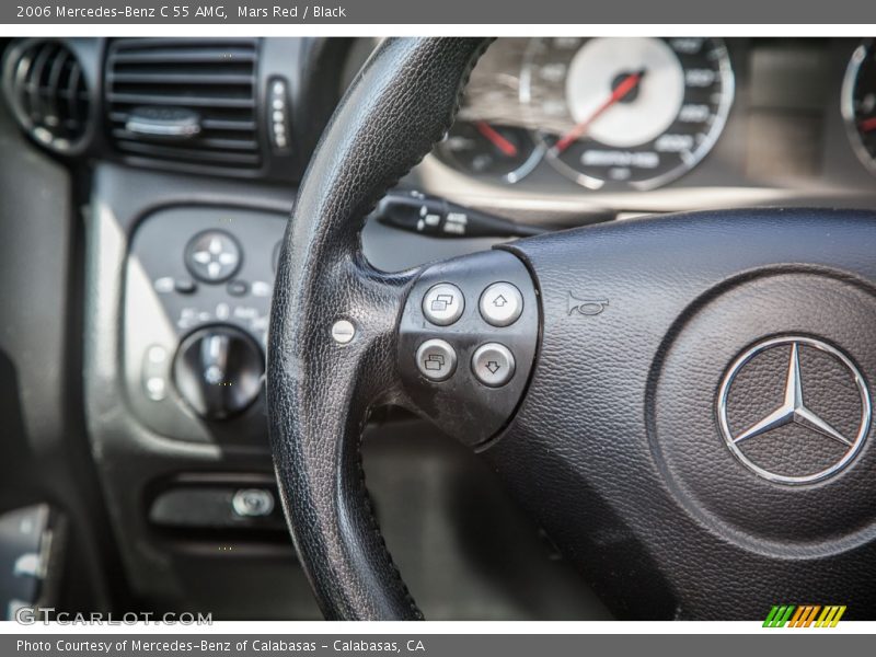 Controls of 2006 C 55 AMG