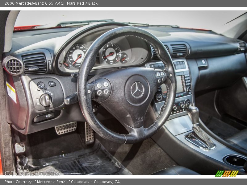  2006 C 55 AMG Black Interior