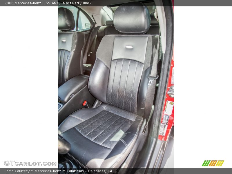 Front Seat of 2006 C 55 AMG