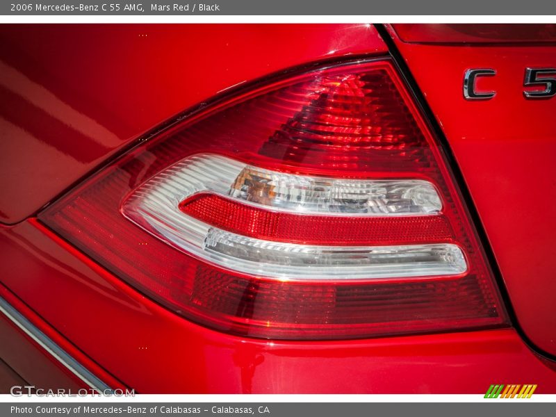 Mars Red / Black 2006 Mercedes-Benz C 55 AMG