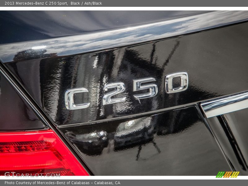 Black / Ash/Black 2013 Mercedes-Benz C 250 Sport