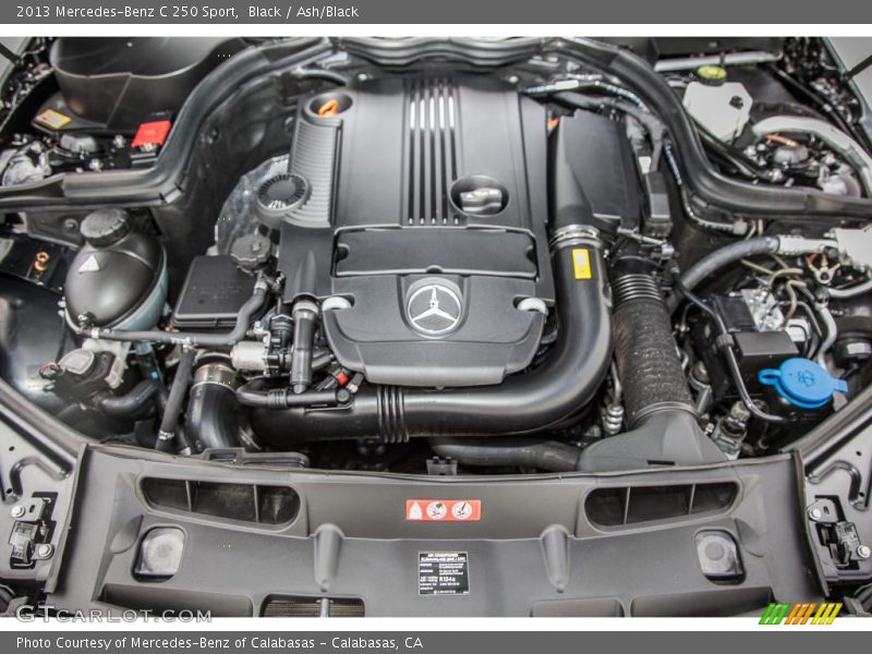 Black / Ash/Black 2013 Mercedes-Benz C 250 Sport