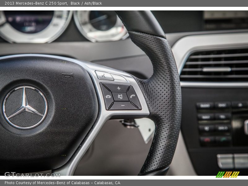 Black / Ash/Black 2013 Mercedes-Benz C 250 Sport