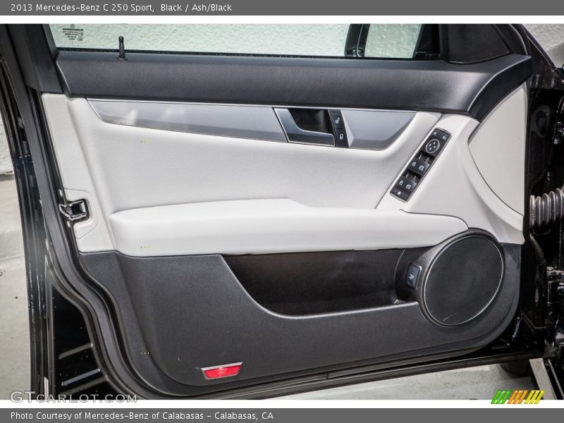 Black / Ash/Black 2013 Mercedes-Benz C 250 Sport
