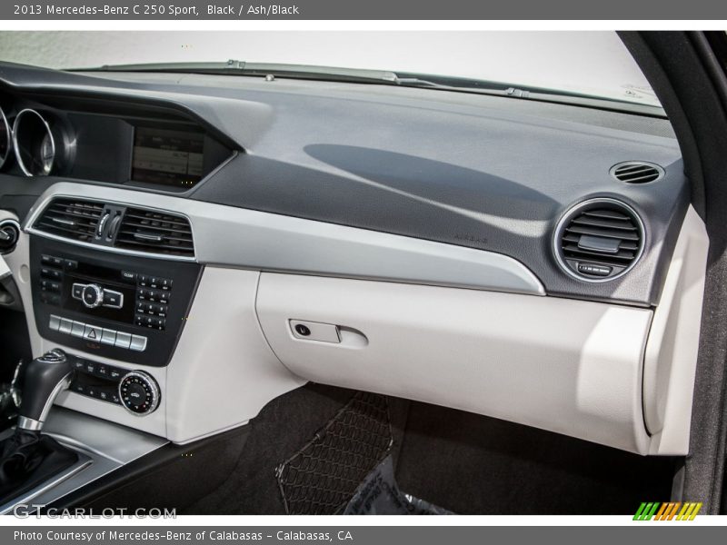 Black / Ash/Black 2013 Mercedes-Benz C 250 Sport