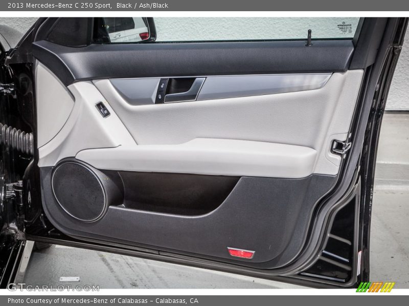 Black / Ash/Black 2013 Mercedes-Benz C 250 Sport