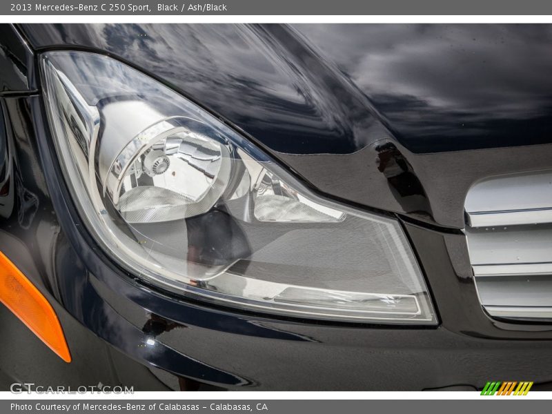 Black / Ash/Black 2013 Mercedes-Benz C 250 Sport