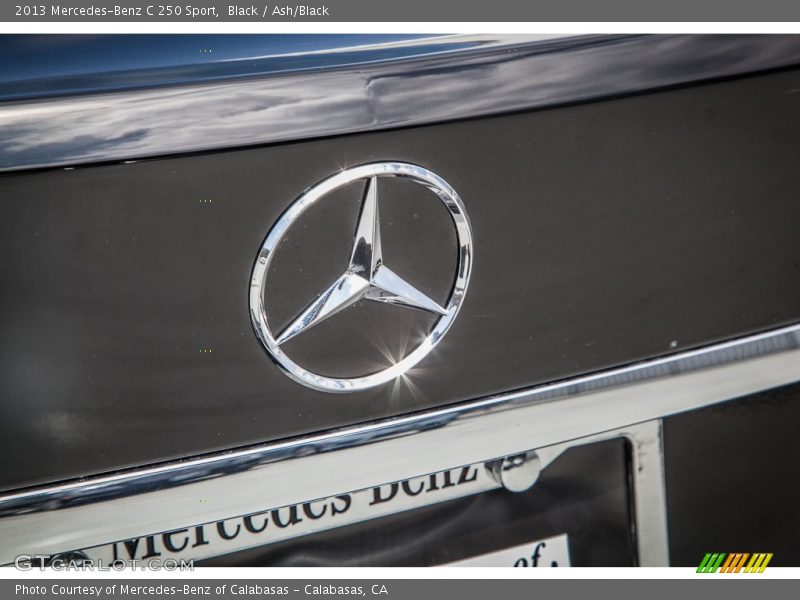 Black / Ash/Black 2013 Mercedes-Benz C 250 Sport