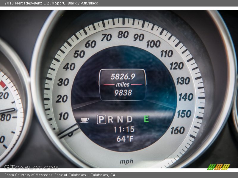 Black / Ash/Black 2013 Mercedes-Benz C 250 Sport