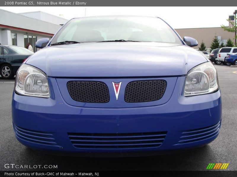 Nitrous Blue Metallic / Ebony 2008 Pontiac G5