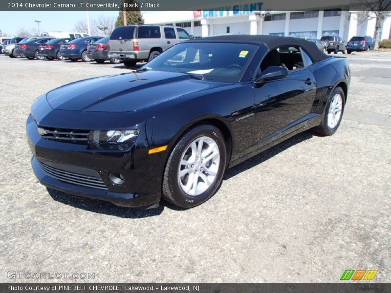 Black / Black 2014 Chevrolet Camaro LT Convertible
