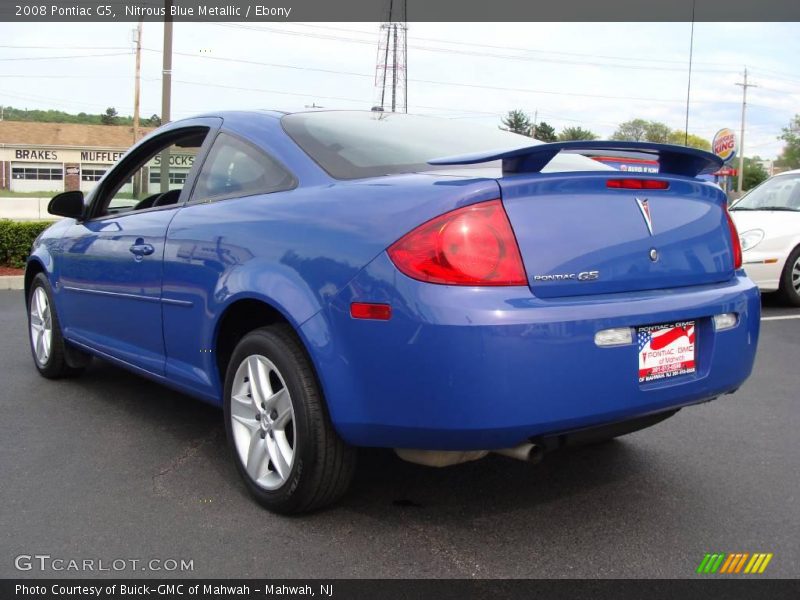 Nitrous Blue Metallic / Ebony 2008 Pontiac G5